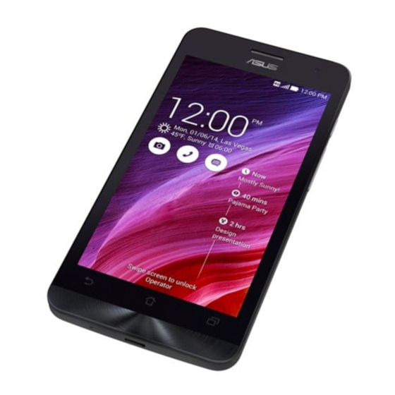 Asus Zenfone 5 LTE Manuales