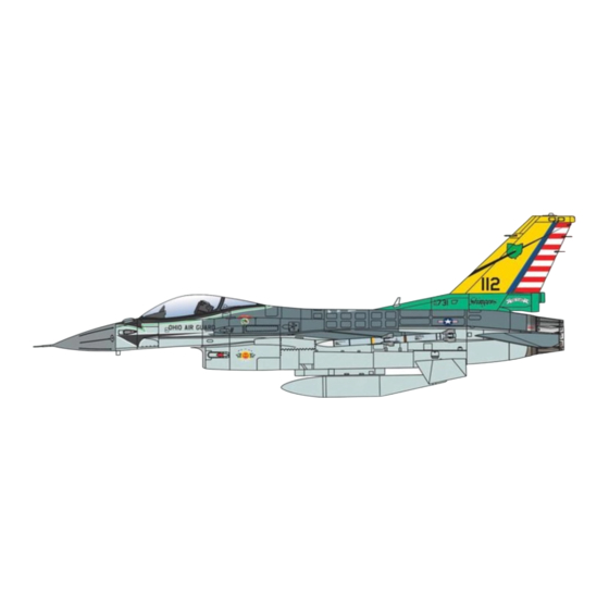 Italeri F-16 C Fighting Falcon Manual De Instrucciones