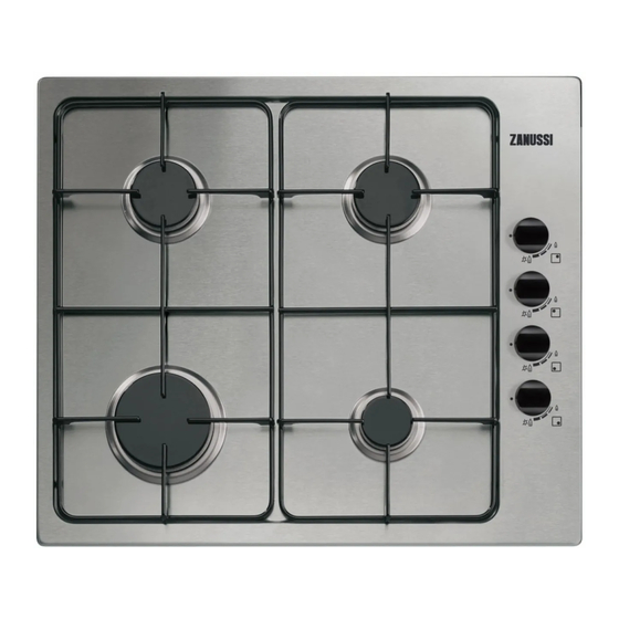 Zanussi ZGG65414XA Manual De Instrucciones