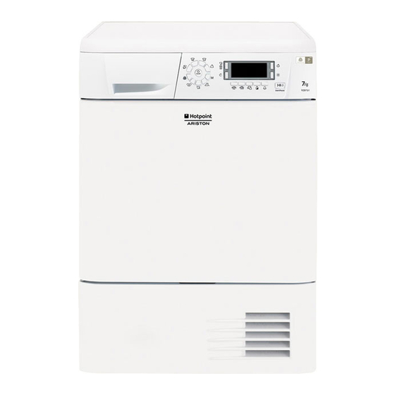 Hotpoint Ariston TCD G51 Folleto De Instrucciones