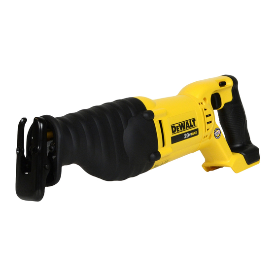 DeWalt DCS380 Manual De Instrucciones