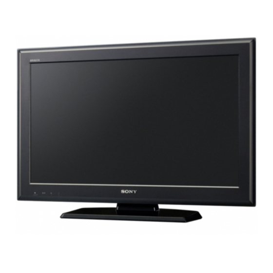 Sony Bravia KDL-40P36 Serie Manual De Instrucciones