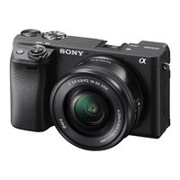 Sony A6400 Guía De Inicio