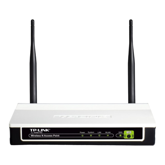 TP-Link TL-WA801ND Manuales