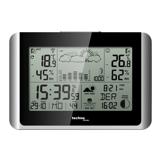 Technoline WS6767 Manuales