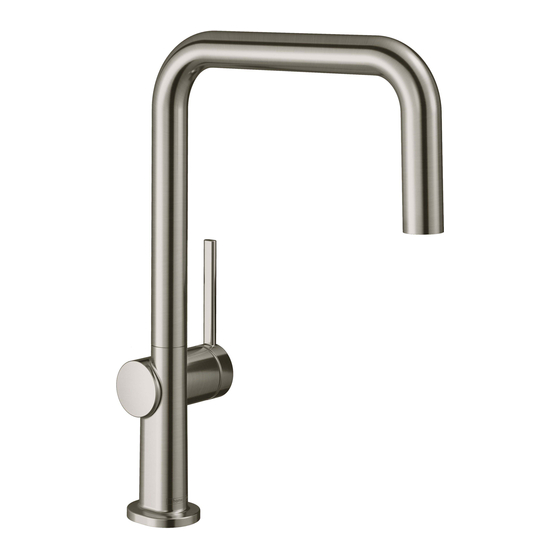 Hansgrohe Talis M54 U 220 1jet 72806 Serie Modo De Empleo/Instrucciones De Montaje