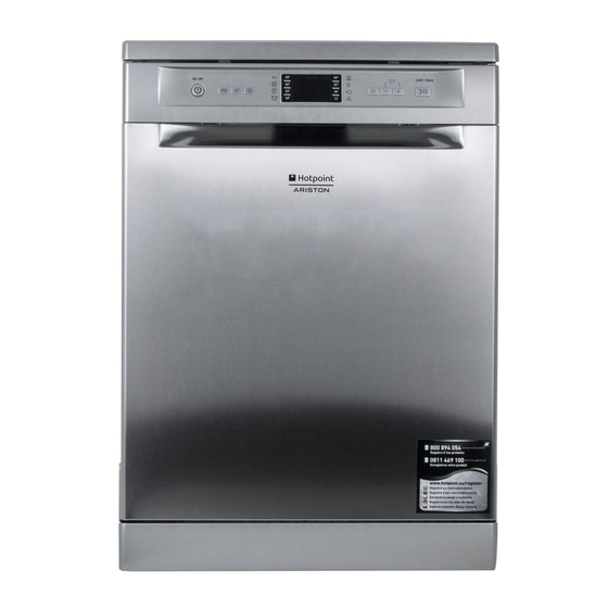 Hotpoint Ariston LFF 8S112 Manual De Instrucciones