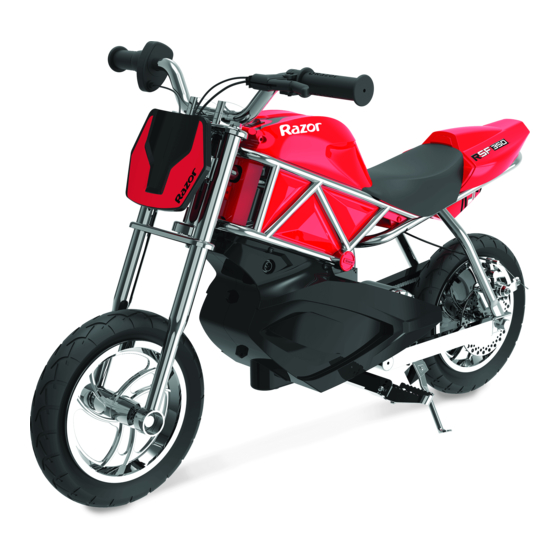 Razor RSF350 Manual Del Usuario