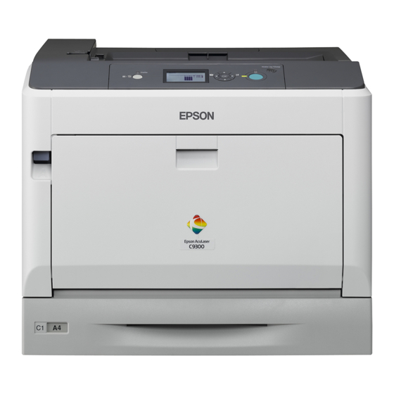 Epson AcuLaser C9300 Serie Manual De Usuario
