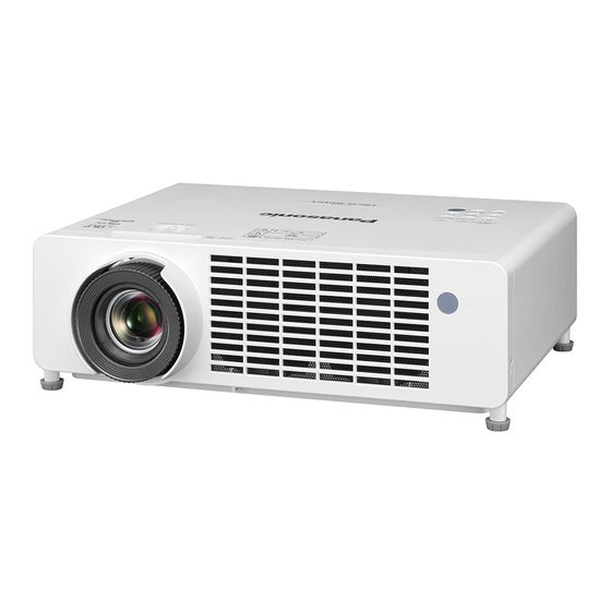 Panasonic PT-LRZ35 Instrucciones De Operación
