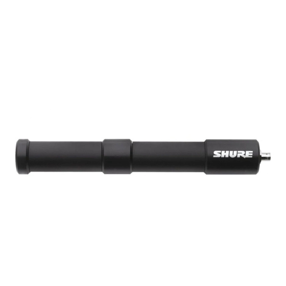 Shure UA860SWB Manual De Instrucciones