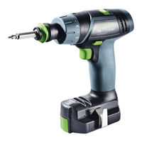 Festool TXS LI 2.6 Manual De Instrucciones Original