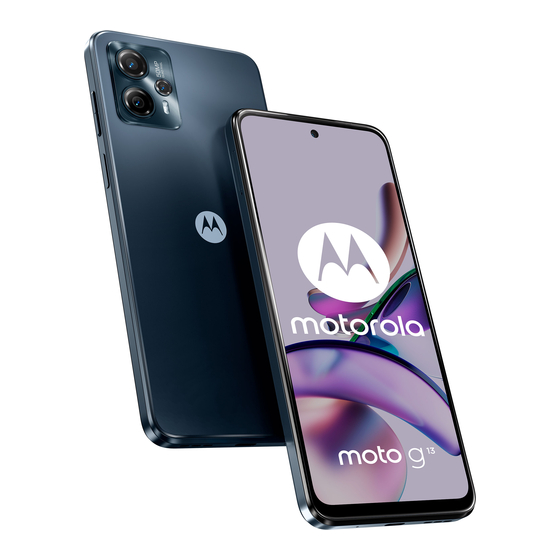 Motorola moto g 13 Guia Del Usuario