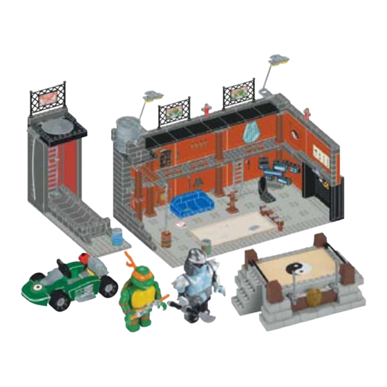 Mega Bloks Teenage Mutant Ninja Turtles Manual Del Usuario