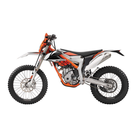 KTM Freeride 250 F 2018 Manual De Instrucciones