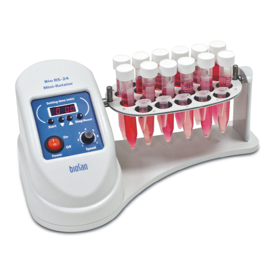 bioSan Bio RS-24 Manual De Funcionamiento