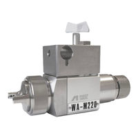 Anest Iwata WA-M220WB-121 Guia De Inicio Rapido