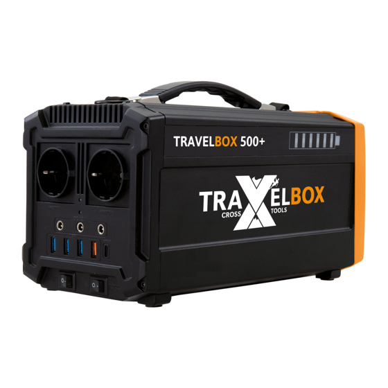 Cross Tools TRAVELBOX 500+ Manuales