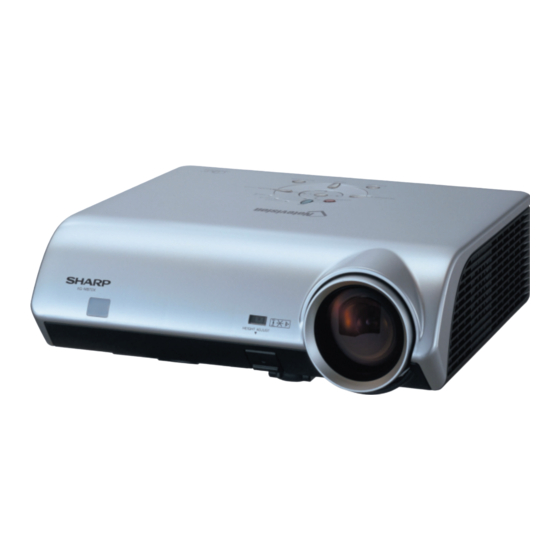 Sharp XG-MB70X Manual De Manejo