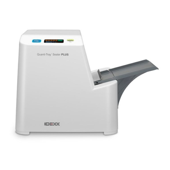 Idexx Quanti-Tray Sealer PLUS Manual Del Usuario