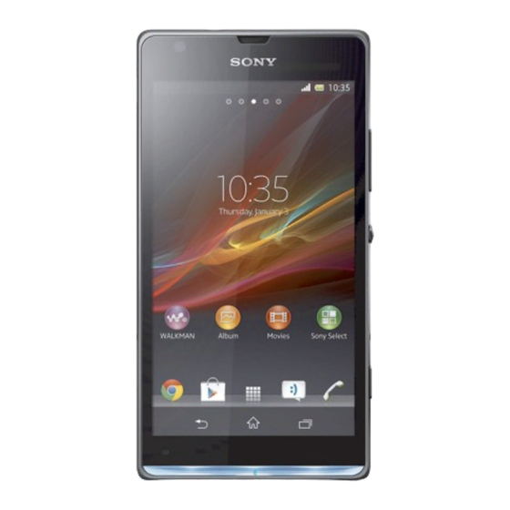 Sony Xperia SP C5302 Guia Del Usuario