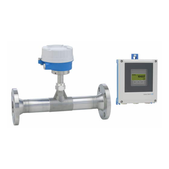 Endress+Hauser Proline t-mass F 500 Información Técnica