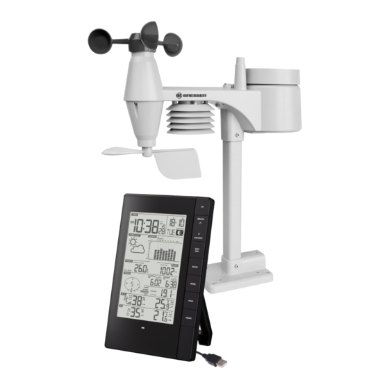 Bresser PC Weather Station + 5-in-1 Sensor Manuales