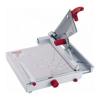 Rexel ClassicCut CL710 Manual De Instrucciones