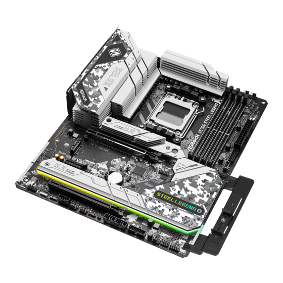 ASROCK X670E STEEL LEGEND Manual Del Usuario