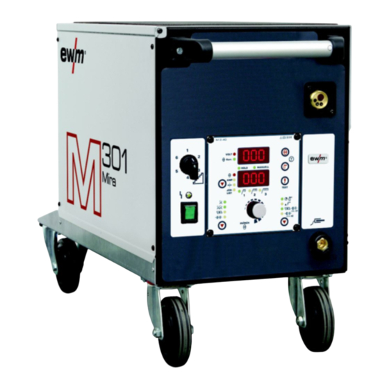 EWM Mira 301 KGE - M2.20 Manual De Instrucciones