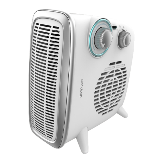 cecotec READYWARM 2070 MAX DUAL Manual De Instrucciones