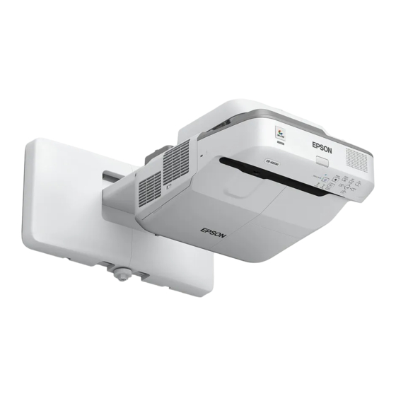 Epson BrightLink 675Wi+ Manual De Instrucciones