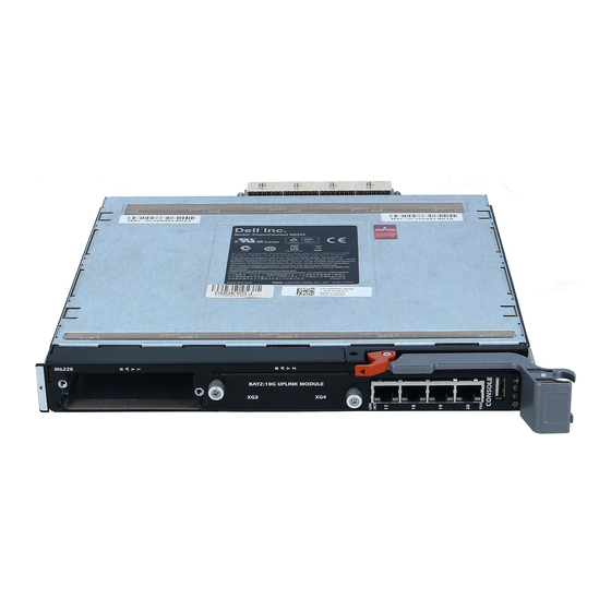 Dell PowerConnect M6220 Serie Manuales