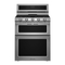 KitchenAid KFGD500ESS - Manual de la cocina de convección a gas de doble horno de 30 pulgadas y 5 quemadores