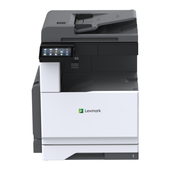 Lexmark MFP CX930 Guia Del Usuario