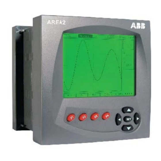 ABB AREk2 Manual De Instrucciones