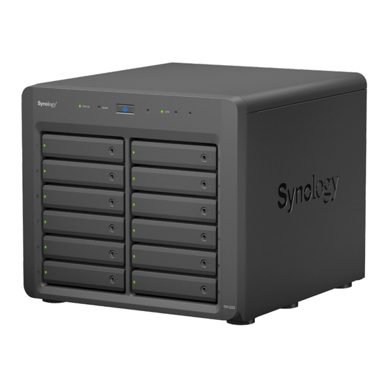 Synology DX1222 Guía De Instalación Del Hardware
