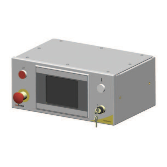ITW Gema OptiControl CM-20 Manual De Instrucciones