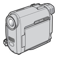 Sony HANDYCAM DCR-HC20 Manual De Instrucciones