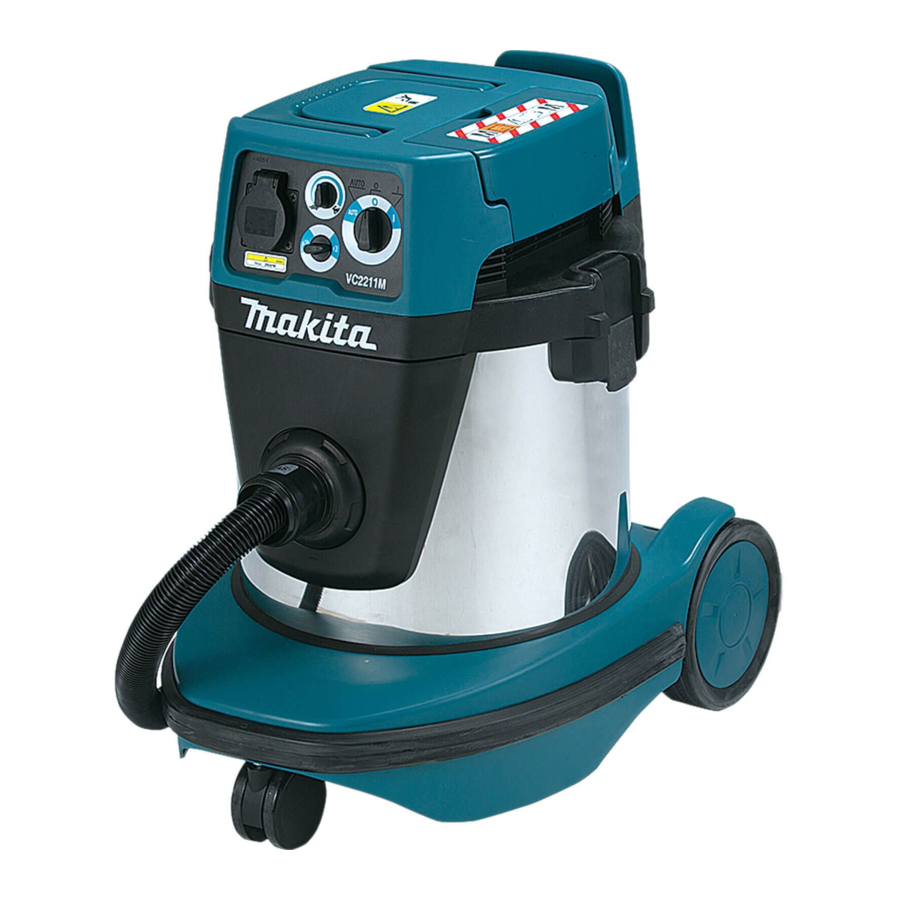 Makita VC2211M Manuales