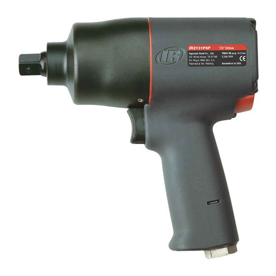 Ingersoll Rand 2131P Instrucción