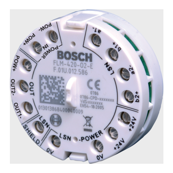 Bosch FLM-420-O2-E Guia De Instalacion