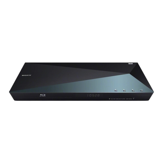 Sony BDP-S4100 Manual De Instrucciones