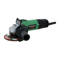 Hitachi G 13SR2 Instrucciones De Manejo