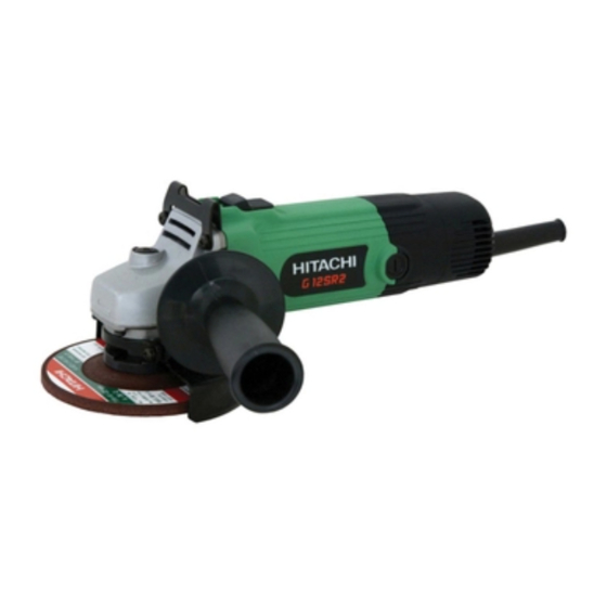 Hitachi G 10SR2 Instrucciones De Manejo