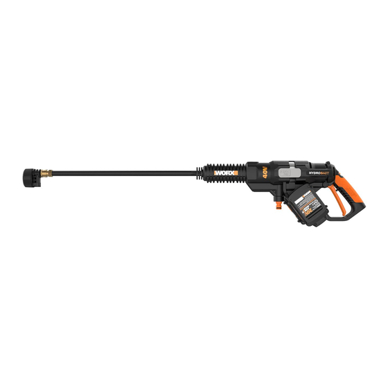 Worx HYDROSHOT WG644 Manuales