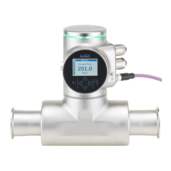 Burkert FLOWave L 8098 Manual De Instrucciones
