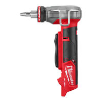 Milwaukee M12 Fuel ProPEX 2532-20 Manual Del Operador