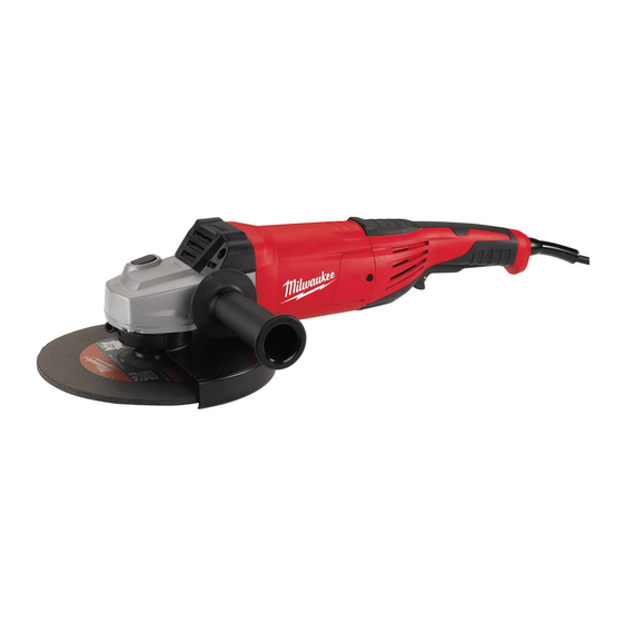 Milwaukee AG22-180 Manual Original