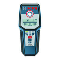 Bosch GMS 120 Instrucciones De Funcionamiento Y Seguridad